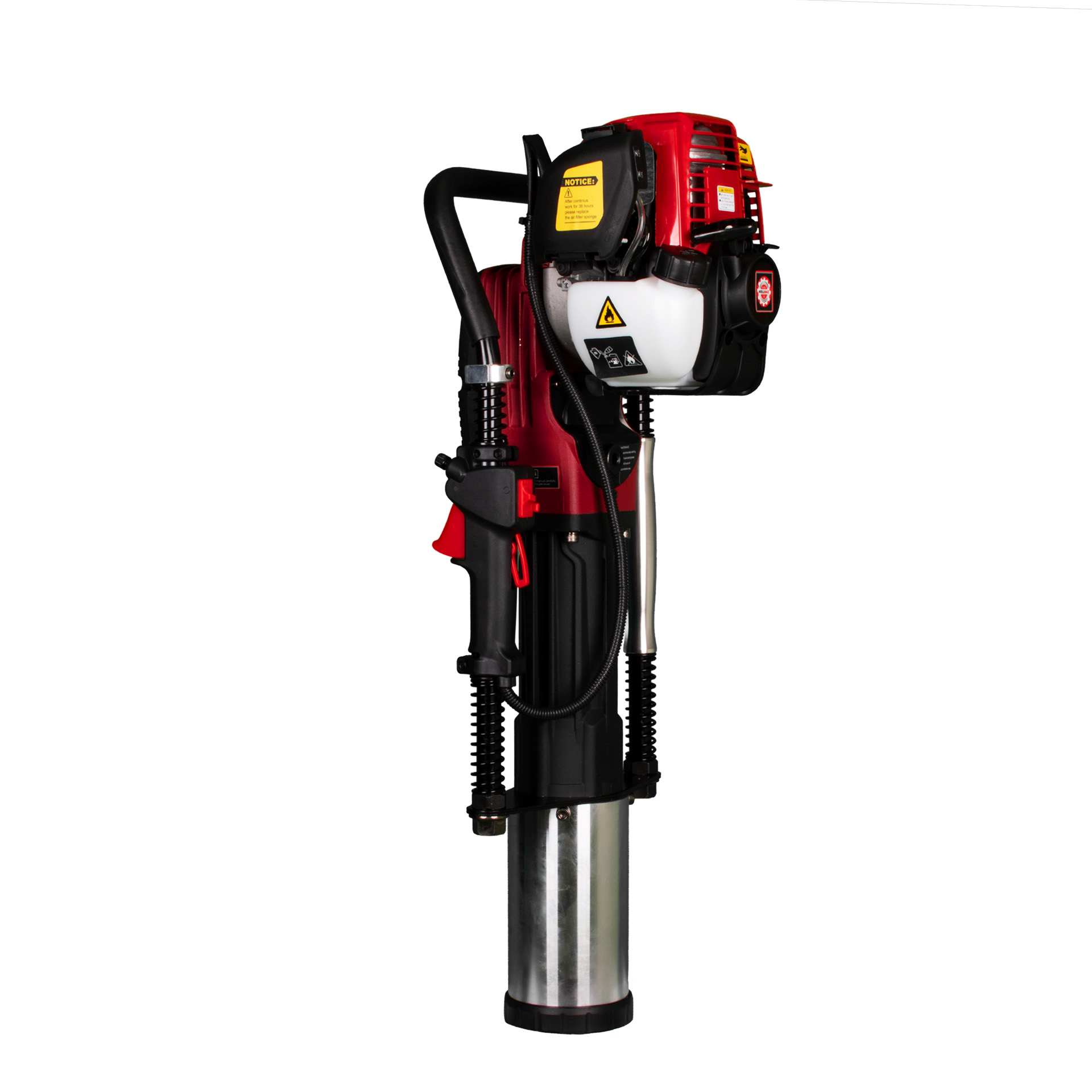 Motor-Pfahlramme HM100 4-Takt (37 ccm) für Durchmesser bis zu 100 mm