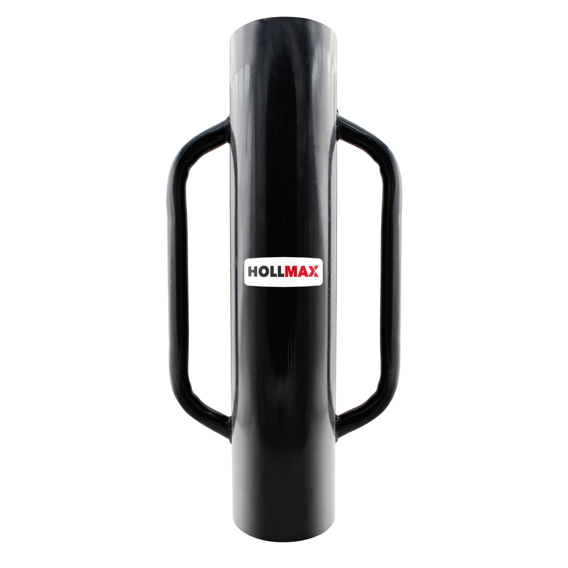 Pfahlramme für Zaunpfähle und Pfosten, 13,3 cm Durchmesser, 60 cm Höhe, schwarz